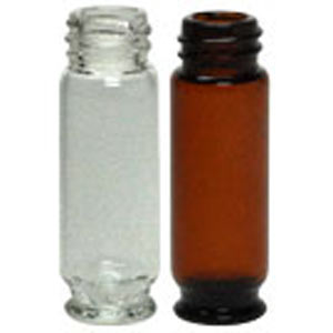 Vials aus Klarglas und Braunglas, chemiebeständig