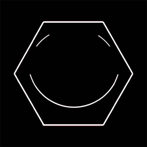 Chemie-Oberteile für Nerds Ausschnitt Benz-Smiley