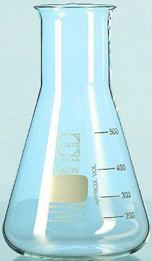 Erlenmeyerkolben, Weithals aus DURAN®-Laborglas, Laborverbrauchsmaterial Erlenmeyerkolben, Weithals aus DURAN®-Laborglas, Laborverbrauchsmaterial