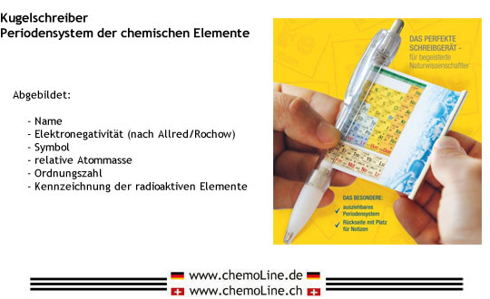 Kugelschreiber mit dem PSE Kuli PSE
