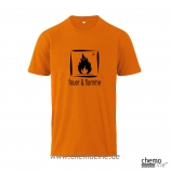 T-Shirt feuer-und-flamme, Laborhemden