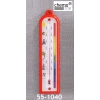 Gruppenraum-Thermometer aus Kunststoff, rot