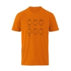 Farbe: orange 5-Ring Heterocyclen - T-Shirts für Nerds