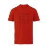 Farbe: rot 5-Ring Heterocyclen - T-Shirts für Nerds