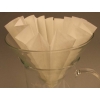 Faltenfilter für Chemikerkaffeemaschinen, Chemielabor-Methode Faltenfilter für Chemikerkaffeemaschinen, Chemielabor-Methode