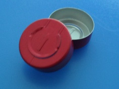 20mm Ganzabrisskappe, rot lackiert 20mm Ganzabrisskappe, rot lackiert