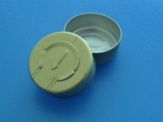 20mm Ganzabrisskappe, gold lackiert 20mm Ganzabrisskappe, gold lackiert