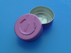 20mm Ganzabrisskappe, lila lackiert 20mm Ganzabrisskappe, lila lackiert
