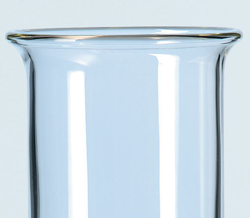 Bördelrand bei Weithals Laborstehkolben aus DURAN® Chemieglas