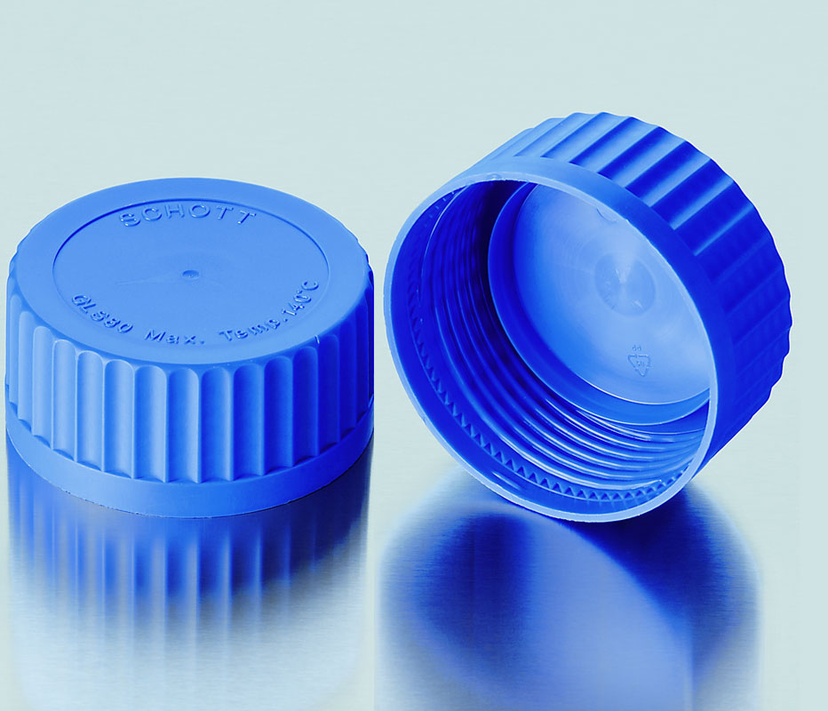 GLS80 Schraubverschlüsse für DURAN Laborflaschen aus Borosilikatglas 3.3, Laborzubehör einkaufen
