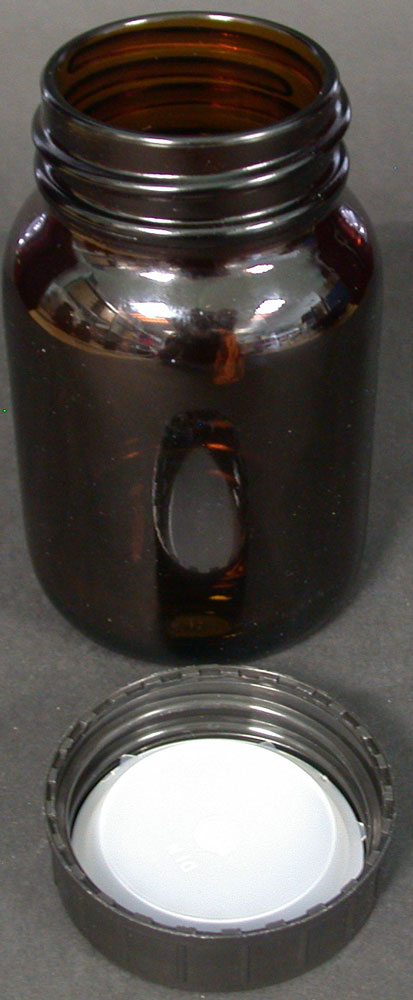 Braunglas-Weithalsgläser mit Schraubverschluss ab 1 Stück kaufen im Shop