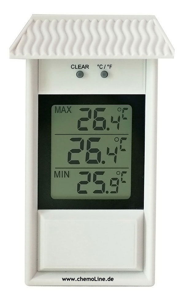 Maximum-Minimum-Thermometer digital für den Innen- und Außenbereich, günstig im Shop kaufen, Kläranlagenzubehör