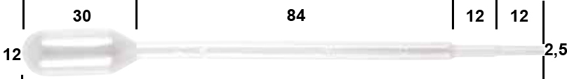 1ml -- Pasteur-Plast Pipetten 138mm Tropfen 40µl 1ml -- Pasteur-Plast Pipetten 138mm Tropfen 40µl pipettieren von Flüssigkeiten im Labor