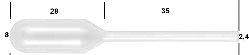 1,2ml -- Pasteur-Plast Pipetten 63mm Tropfen 40µl 1,2ml -- Pasteur-Plast Pipetten 63mm Tropfen 40µl Einwegpipetten aus Kunststoff