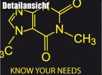 Chemietasche -Koffein Doping- der Jutebeutel für Labormalocher!