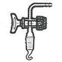 Glasabsperrhahn mit NS 24/29 Kern Glasabsperrhahn mit NS 24/29 Kern Borosilikatglas 3.3 Laborgerät Chemielabor