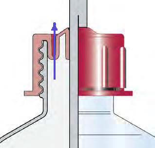 VENT-CAP bei VITsafe Sicherheitsspritzflaschen Weithals
