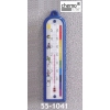 Gruppenraum-Thermometer aus Kunststoff, blau