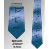 Krawatte Alcotest blau