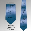 Krawatte Ethanol blau