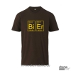 T-Shirt Bier Farbe: braun