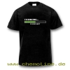 T-Shirt Denkend schwarz / grün