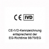 CE-IVD-Kennzeichnung entsprechend der EG-Richtlinie 98/79/EG