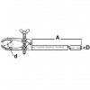 Skizze Universal-Stativklammern / Sketch universal-tripodclamps