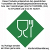 Lebensmittelgeeignet entsprechend EG-Verordnung Nr. 10/2011