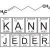 Chemie-Wandtattoo (Wandaufkleber) -Hexen kann jeder-